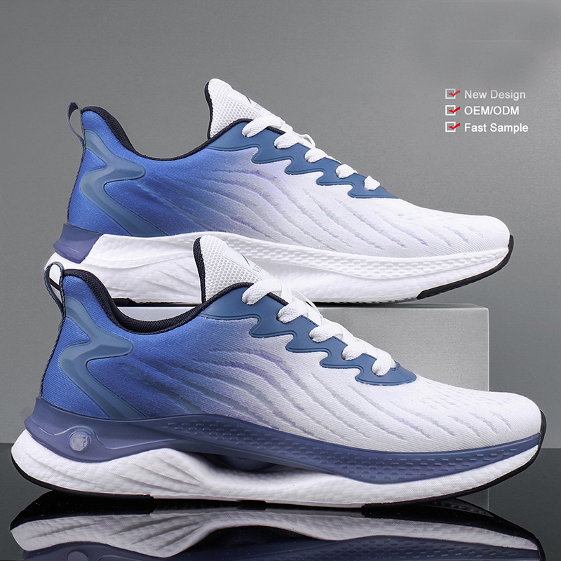 WWSS23002 Mens Trainers Sneakers Custom Logo Casual Running Walking Shoes Breathable Mesh Zapatos De Hombre Sports Shoes Sneakers For Men